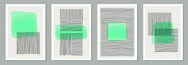 Absztrakt minimál 50