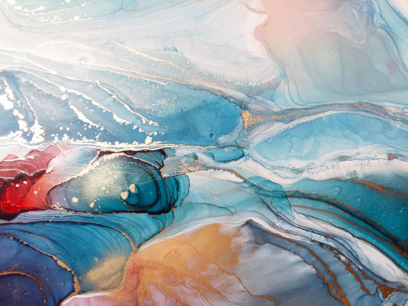 Absztrakt folyás 57