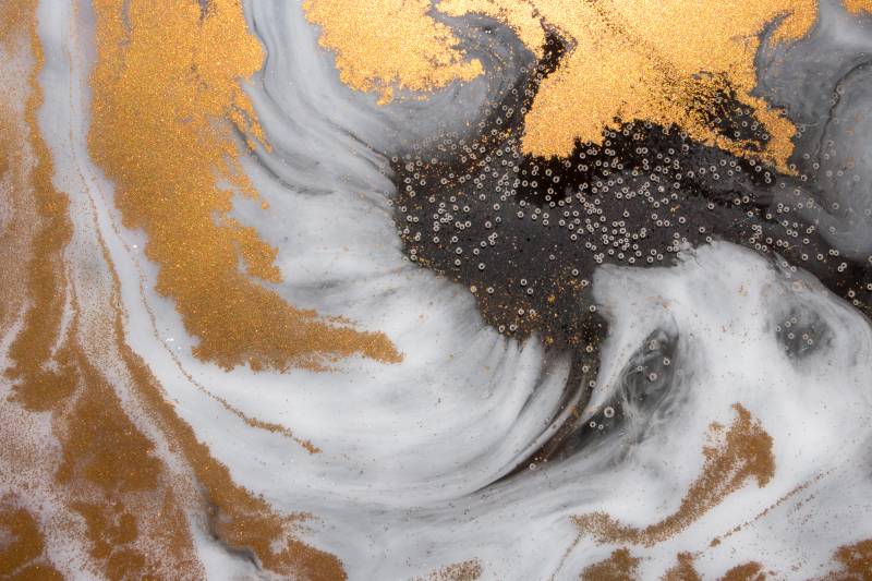 Absztrakt festékfolyás 87