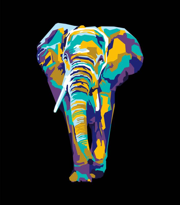 Színes elefánt